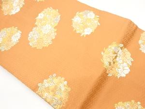 花丸文模様織出し名古屋帯